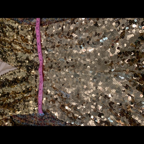 Custom gold sequin jumpsuit (Not included in Discount offer - Picture 15 of 16